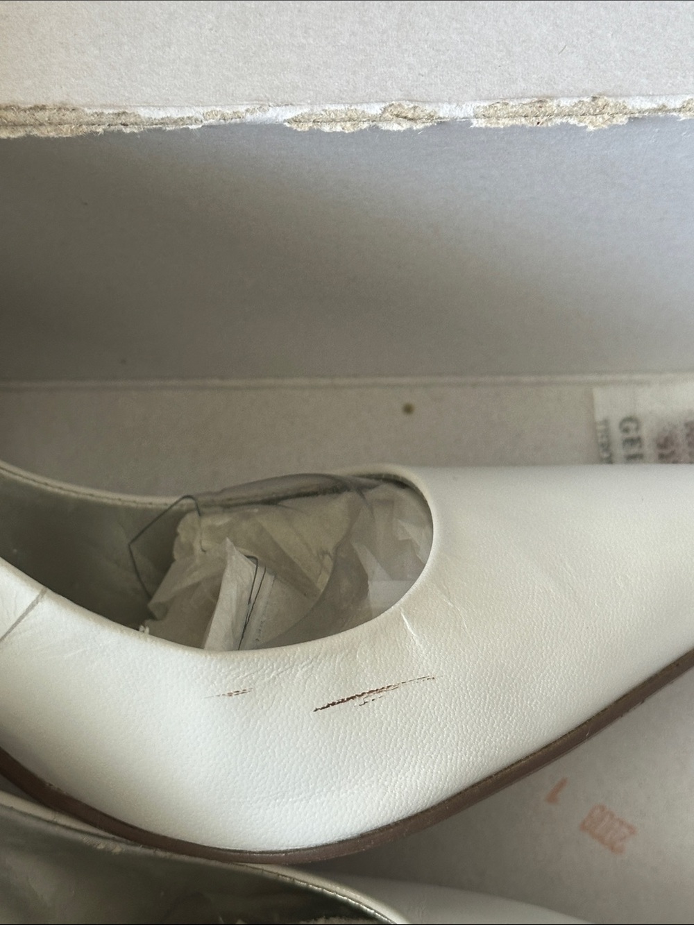 G by Guess White Pointed-Toe Pumps - Sleek Leather Finish - Picture 4 of 10